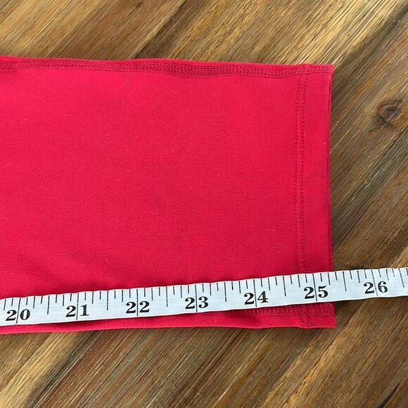 Free People Movement Cut Out Crossback Jumpsuit Size L NWOT Red - Picture 10 of 10